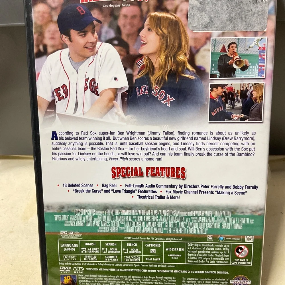 DVD - Fever Pitch. V80